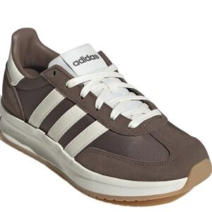 adidas Brown and White Athletic Shoes